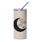 Sweet Dreams Little One Tumbler, Moon and Stars Tumbler, Nursery Decor Tumbler, Baby Shower Gift Tumbler, Kids Tumbler - Tawshia